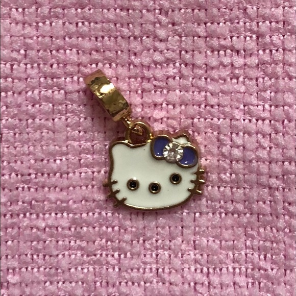 Hello Kitty head charm for European bracelet - Picture 1 of 2